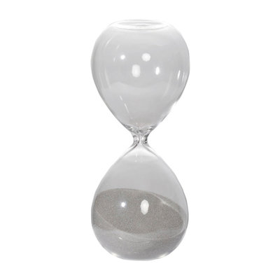 8" Ferdinand 30Minute Hourglass, Gray Sand