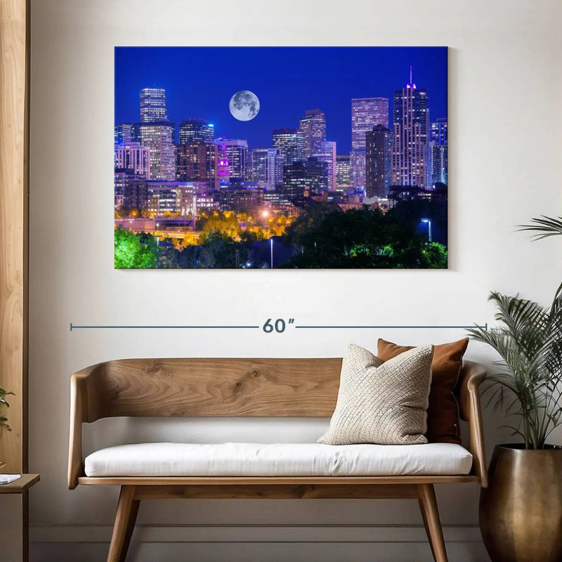 Vanna Denver pleine lune, H 32 po x l 48 po