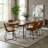 Alivia 19'' H Faux Leather Upholstered Metal Side Chair-382369865