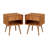 Akshan Mid-Century Modern 1-Drawer Solid Wood Nightstands-215746901