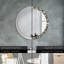Huldar Glass Flat Wall Mirror