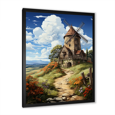 " Countryside The Old Windmill II "