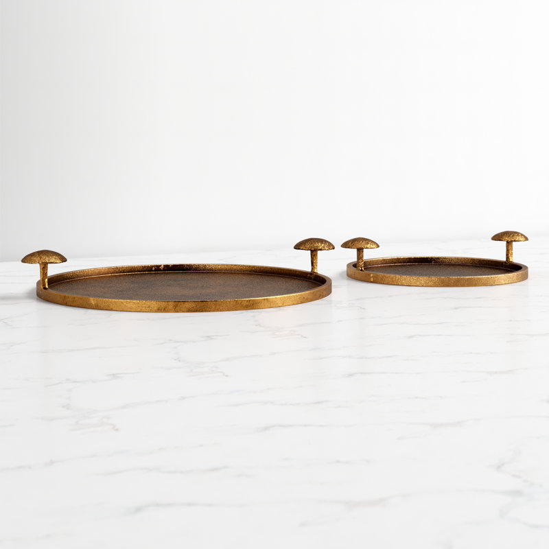 Callum Aluminum Tray - Set of 2