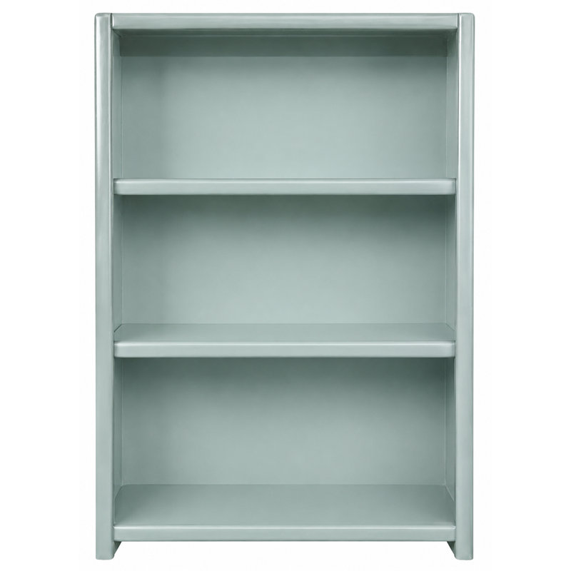 McKaylah Bookcase, Light Blue, (2 Shelf) 48” H x 32” W x 13” D