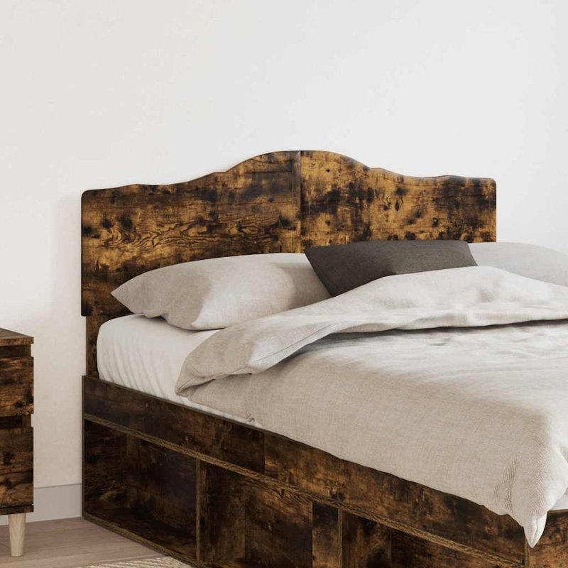 Headboard, EU Double - 135 x 200 cm, Smoked Oak