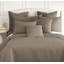 Ensemble de 2 taies décoratives matelassées à motif carré en microfibre brossé à double bordure Southwood-324762884-399142816