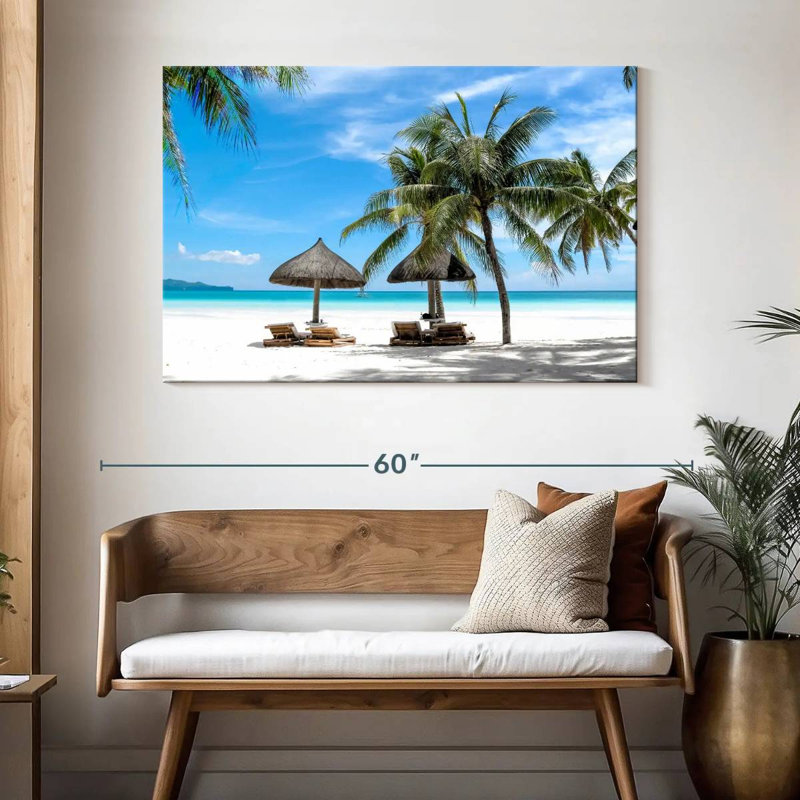 Gillard Coastal Boracay Seashore, H 32 po x l 48 po
