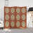 4 Panels Black Solid Wood Folding Room Divider