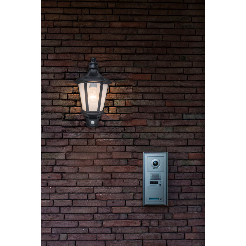 Semiramis Black Outdoor Wall Lantern