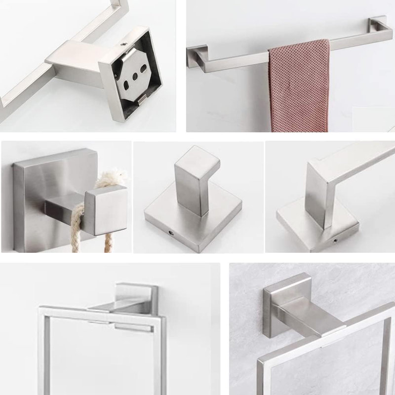 Ensemble de quincaillerie de salle de bain 4 pièces