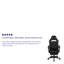 Massaging Adjustable Ergonomic Swivel Computer Gaming Chair with Fully Reclining Back and and Slide-Out Footrest-1923551757