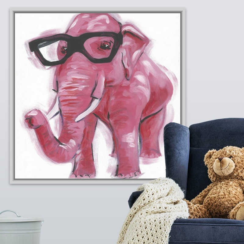 Art sur toile Melina Dapper, H 36 po x l 36 po x P 1,75po, Cadre flottant blanc
