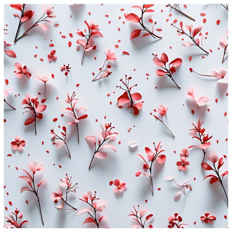 Jeté en molleton Pink Flowers - Jetés floraux pour canapés ou lits, L 50 po x H 60 po