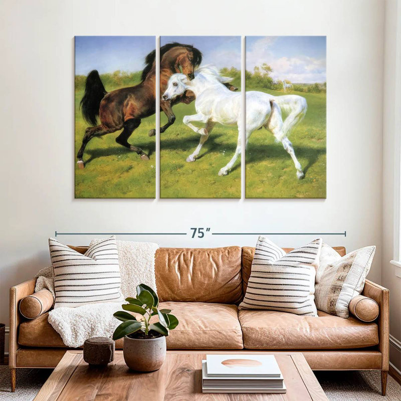 Brampt The Duel 1895, 42" H x 65" W