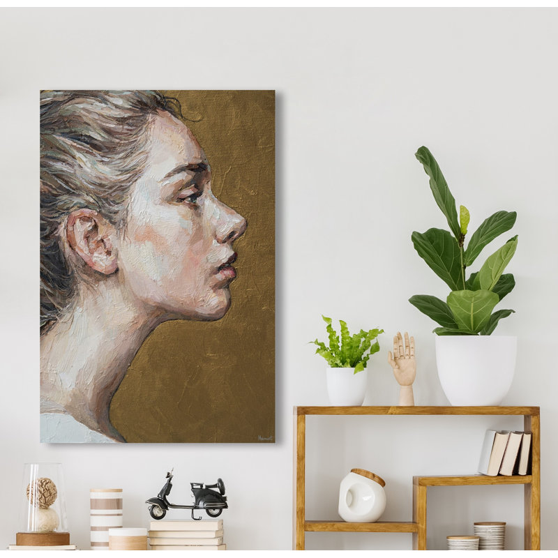 Crazy Beautiful 1 Piece Wrapped Canvas Painting, 38cm H x 25cm W x 3.81cm D