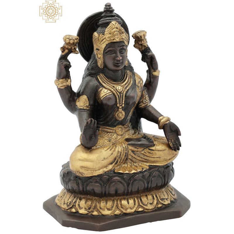 Religious & Spiritual Figurines & Sculptures, Brown/Gold