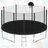 Harper&Bright Designs 14' Round Backyard Trampoline with Safety Enclosure((Incomplete box)) 