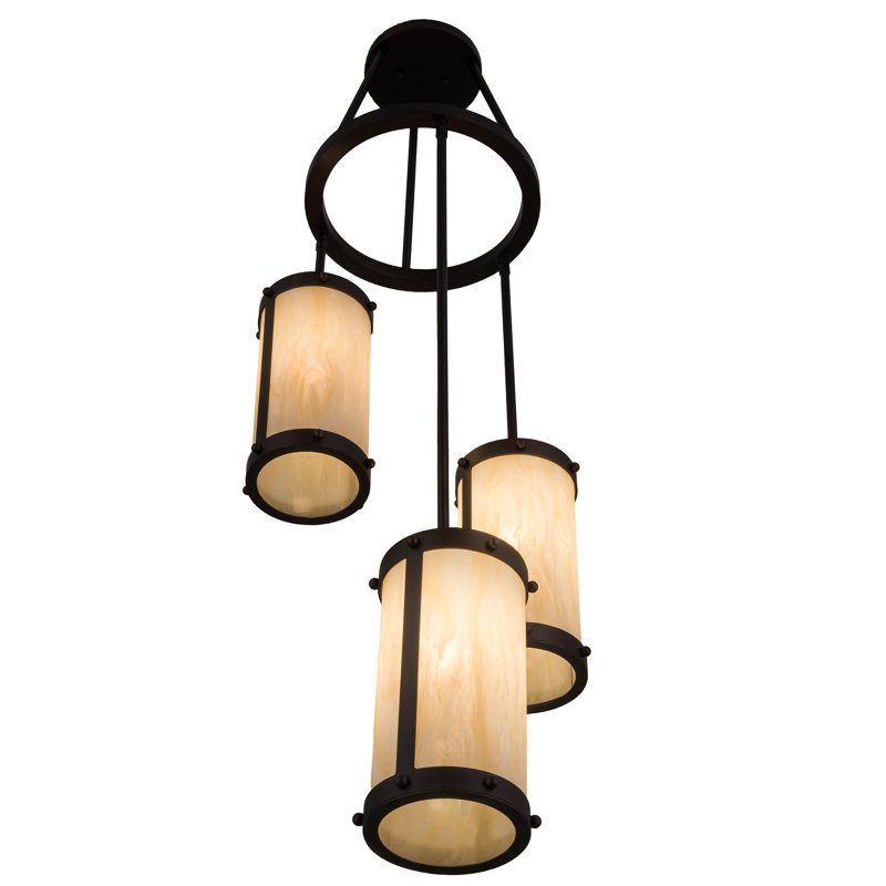 Epworth 3 - Light Dimmable Chandelier