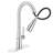 Jema Single Handle Pull-Down Kitchen Faucet, Chrome-130967670