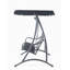 Andrii 3 Person Metal Porch Swing with Stand-47532086