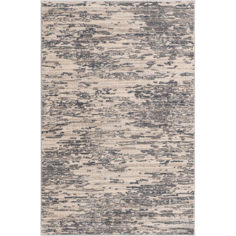Halpert Abstract Indoor Rug, Rectangle 4' x 6'