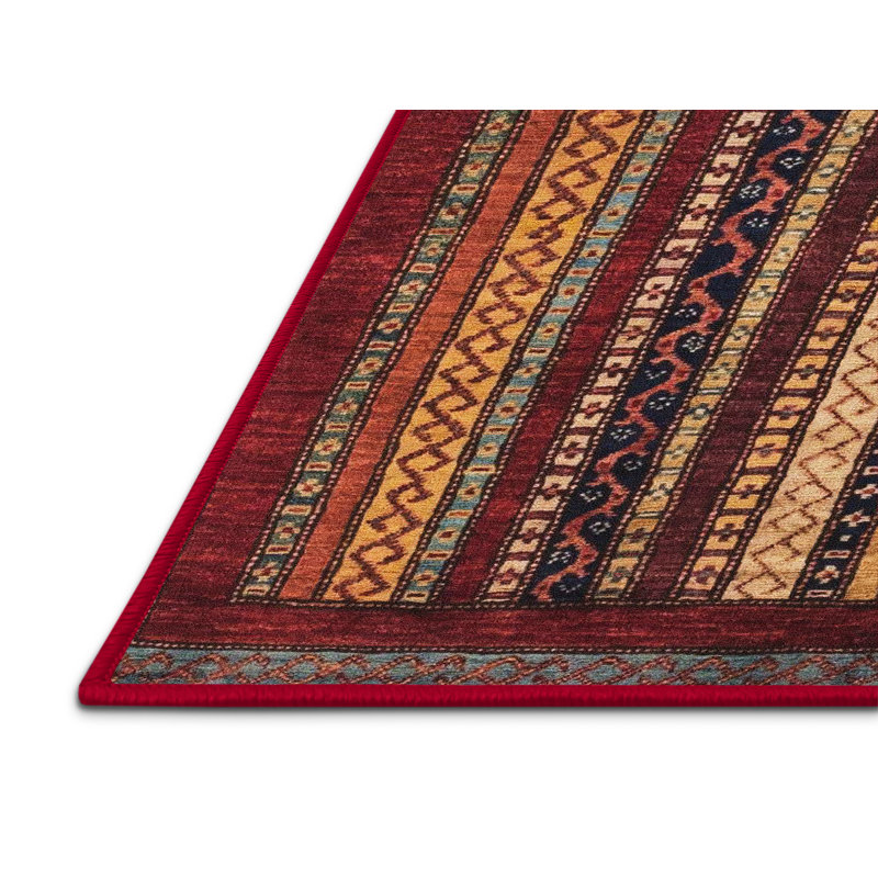 Striped Indoor Rug, Rectangle 8' x 10'