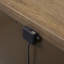 Table de chevet 3 tiroirs avec chargement USB et rangement spacieux au fini latté élégant pour les chambres modernes
