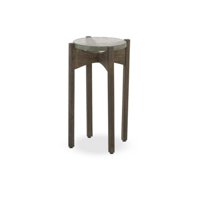 Relo Glass End Table