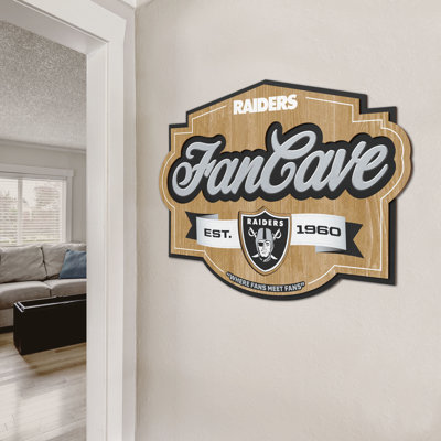 NFL Fan Cave Sign