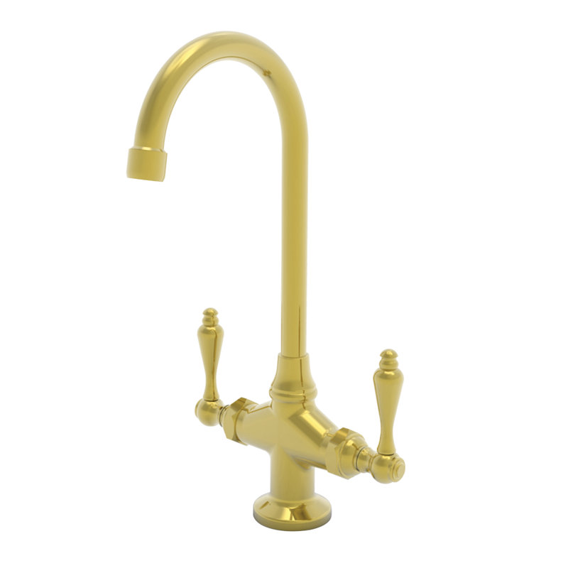 Nadya Double Handle Bar Faucet, Forever Brass (PVD)
