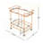 Dukie 35.62 " W Kitchen Island