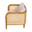 Chaise avec accoudoirs de patio Kirkby