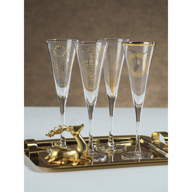 Milaca 4.9 oz. Flute Set