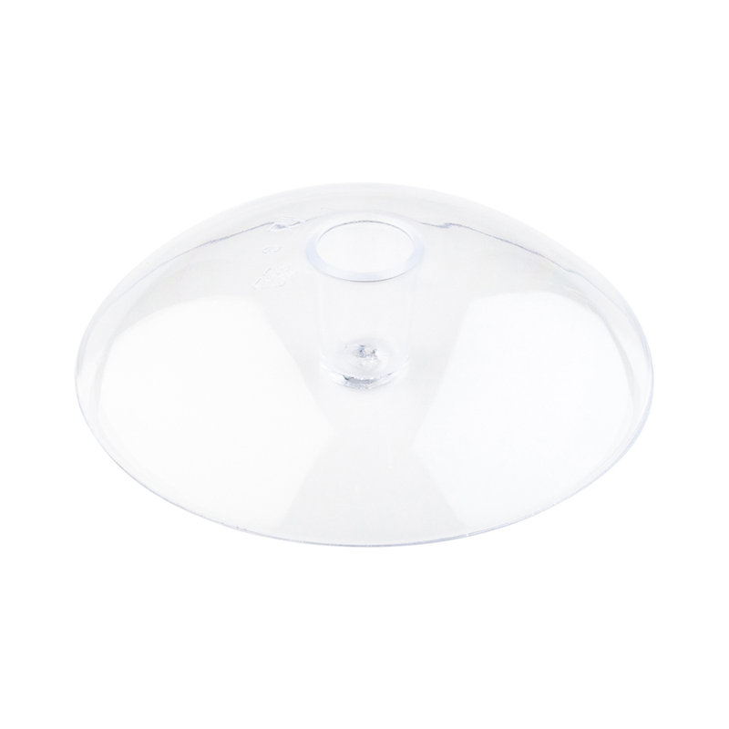 Restaurantware-Bases For 2.5 and 4 Ounce Champagne Flutes, 100 Disposable Cone Bases For Party Toasting Glasses - Flutes Sold Separately, Sturdy, Clear Plastic Bases For Disposable Mimosa Glasses,