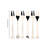 Evento Gift Box - Stainless Steel Cake Fork Set - 6 Pcs. 