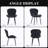 Comfort & Style Leather Upholstered Side Dining Chairs-1846078862