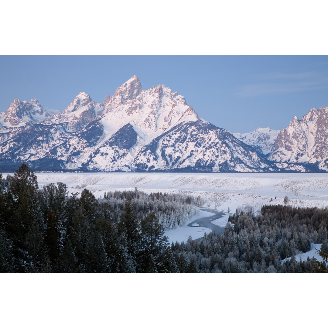 Grand Teton Mountain von KenCanning - Drucken