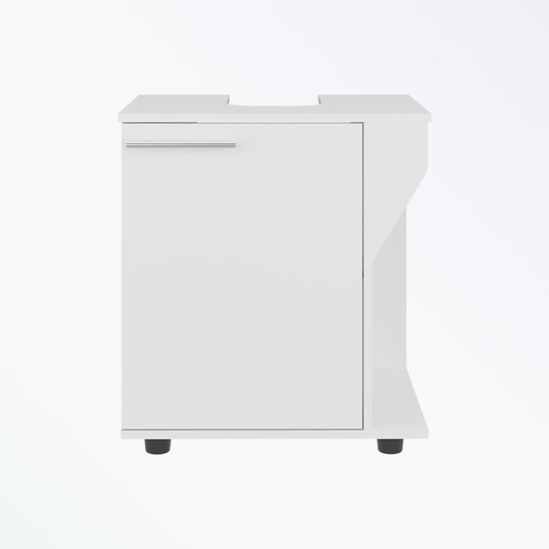 Armoire de rangement sous l'évier avec deux tablettes