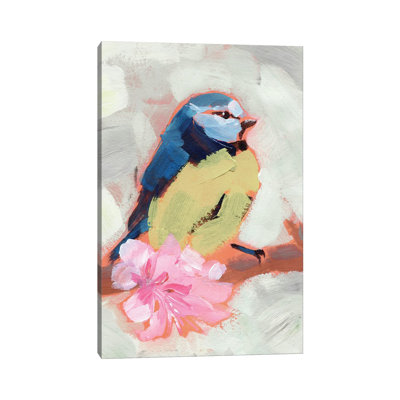 Painted Songbird II by Jennifer Paxton Parker - Wrapped Canvas Painting