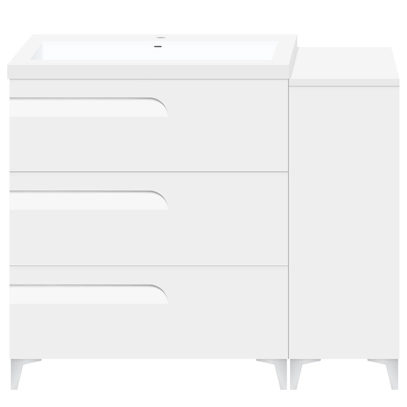 Meuble-lavabo simple l 42 po x P 18 po x H 36 po