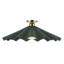 Furrow 25-in Red Semi-Flush Mount-1740051396-1740051397