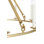 Darlana Extra Large Single Ring Chandelier in Gild