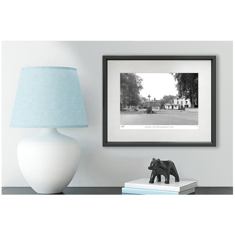 Exning, The War Memorial C1955 by Francis Frith - Single Picture Frame Print, 40cm H x 50cm W x 2.3cm D