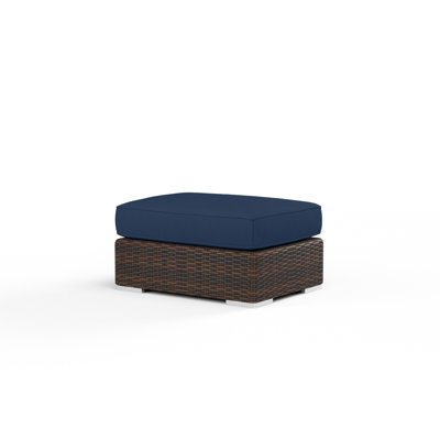 Repose-pieds d'extérieur avec coussin Bromie Naomie