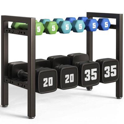 Metal Freestanding Adjustable Dumbbell Sports Rack