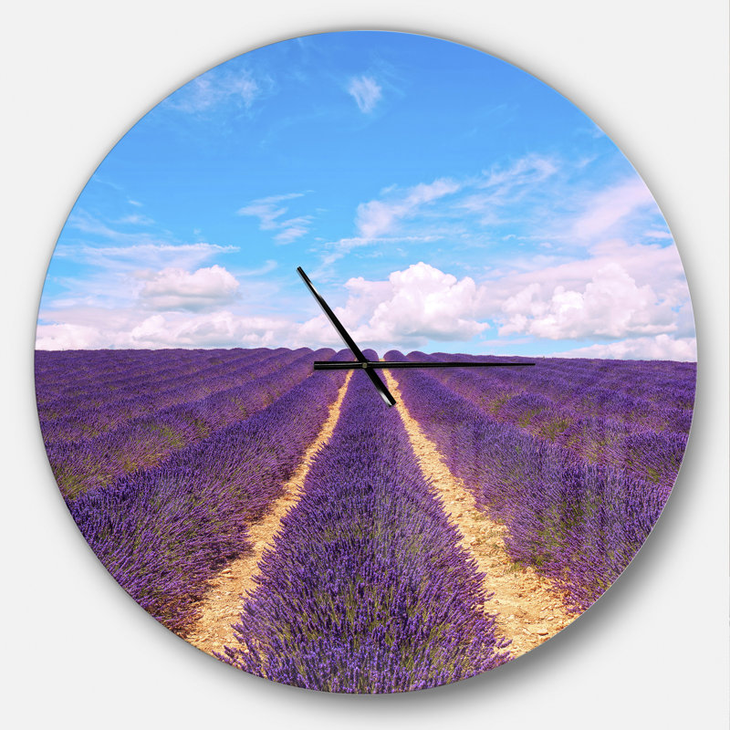 Horloge murale Swigart Farmhouse Designart, Grand