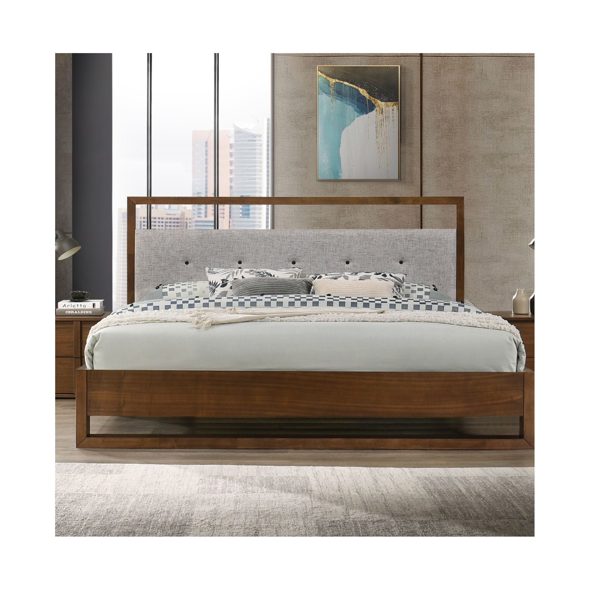 Borough Upholstered Bed, King