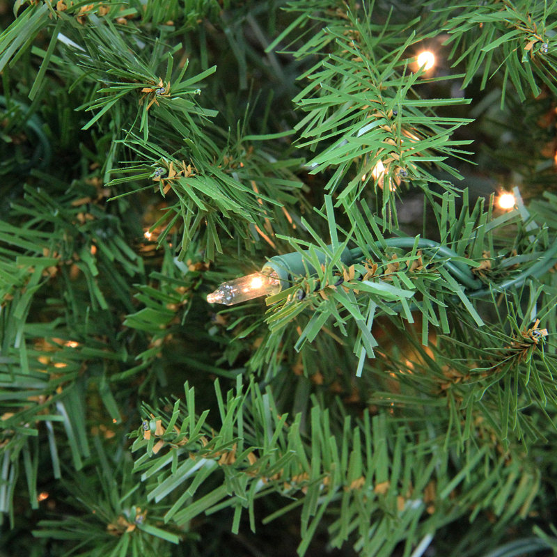 Arbre de Noël artificiel pin 4 pi avec lumières claires Northern