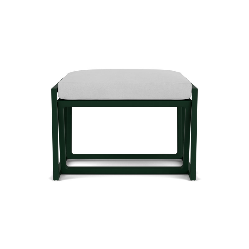 Summit Outdoor Ottoman, Sandberg Dove, Woodland