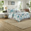 Ensembles de literie pour grand lit en coton de qualité supérieure, confort côtier turquoise pour la maison